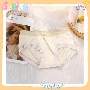 NQshop มาใหม่ แนะนำ กางเกงชั้นใน เนื้อผ้านิ่ม คุณภาพดี ไม่ย้วย ใส่สบาย ราคาถูกมาก มีมาให้เลือก 5 สี ดีเทลแต่งโบว์และขอบลูกไม้เพิ่มความน่ารัก กดด่วนนน