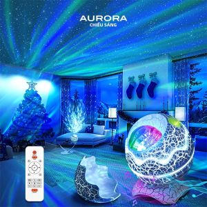 AURORA LIGHTING Galaxy Star Projector 14 Màu Đèn Ngủ LED Cho Phòng Ngủ Trẻ Em Người Lớn Rạp Hát Tại Nhà Quà Tặng Sinh Nhật Giáng Sinh