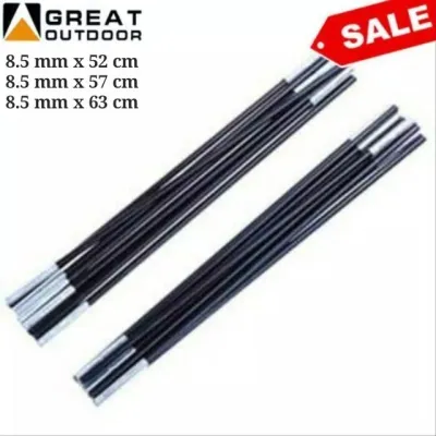 Frame tenda fiber 8.5 mm x 52 57 63 cm rangka tenda gunung tenda anak