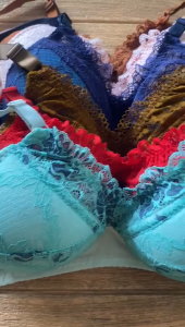BRA BANDUNG BH WANITA KUTANG BEHA MOTIF RENDA BRUKAT BUSA TIPIS TANPA KAWAT