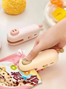 Snack Capper Small Mini-Portable Plastic-Envelop Machine For Home Hand Pressure Snack Packaging Bag Heat Sealing Mouth Handy Gadget