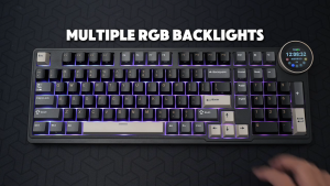 RK Royal Kludge RK N99 98 Key 90% dengan Layar TFT Keyboard Mekanik