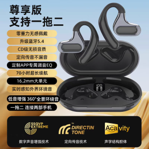 Original Active Noise Reduction 5.4 Bluetooth Earphones APP Customized Sound Effect Sports Waterproof Call Noise Reduction Ear Hanging Style