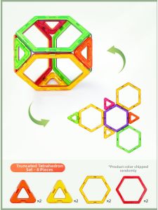 PANDUOXIANG | Educational Magnetic Tiles Set For Kids