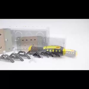Heeman4u 118 Type Cassette Repairer Socket Box Wall Repair Box Support Electrician Accessories Dark Box Repair Screw