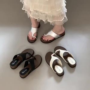 Dép Xăng Đan Dây Rộng Thời Trang Cao Su Mùa Hè