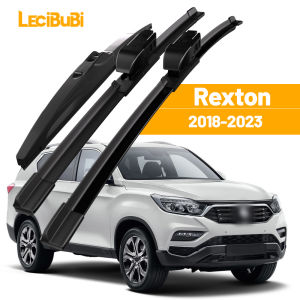 For Ssangyong Rexton 2018-2023 1set Front & Rear Windshield Wiper Blades Windscreen Wipers 2019 2020 2021 2022 Accessories