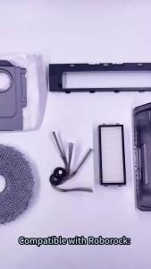 Accessories For Roborock Saros Z70/G30 Space Robot Vacuum Cleaner Mop Cloths Dust Bags Filters Main Side Brush Parts Replacement