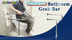 Toilet Grab Bar,Anti-Slip Toilet Handrail,safe handrail for Elderly Disabled Pregnant and patient