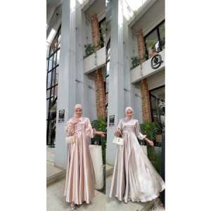 BISA COD - BEST SELLER KALEA DRESS SILK ROBERTO SIZE M  L  XL  XXL DRESS KONDANGANPESTABRIDESMAID TERBARU 2022