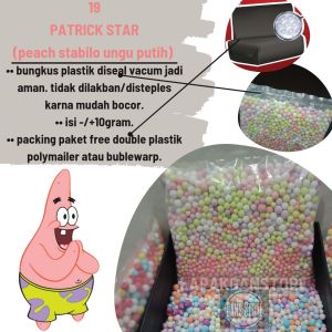 butiran styrofoam bisa milih warna varian kartun dan super hero isi 10gr