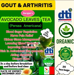 AVOCADO LEAF TEA AVOCADO TEA (25 tea bags)