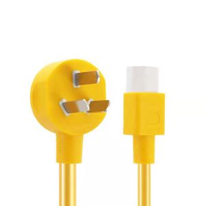 High Power Electric Fried Pot Rice Cooker Cord Three Hole Copper Core Connection Line Electric Kettle Power Supply Line