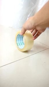 Lakban Coklat / Bening Rekat Kuat 90 Yard Ecer