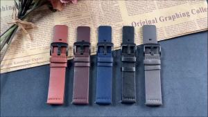18/20/22/24mm Watch Band Quick Release Leather Strap for Samsung Galaxy Watch 3 Active2 40 44mm for Huawei Watch Gt 2 WatchBand