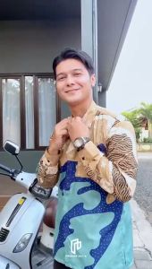 Kemeja Batik Pripoen Batik - Kemeja Batik PREMIUM Baju Batik Pria Lengan Panjang -Kemeja Batik Seragam Kemeja Batik Kondangan