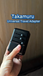 TAKAMURA Universal Adapter หัวแปลงปลั๊กไฟ 85 W รับประกัน 1 ปี