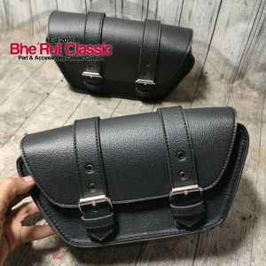 Tas Samping Side Bag Motor Classic Custom Caferacer Japstyle Bratstyle Chopper 1 Set Kanan Kiri Type 02