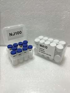 (Random Cap Color) High-Quality Lyophilized Powder: NAD+ (100mg 500mg 1000mg) — 1 Box 10 Vials. Repairs Skin Damage Provides