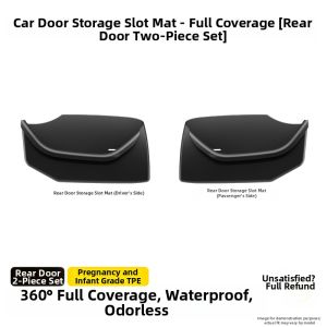 Car Door Storage Box Organizer Pad For Tesla Model3/Y