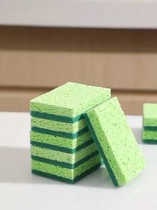 【Free Sponge】厨房清洁洗洁精按压盒Kitchen Dishwasher Automatic Liquid Doser 2 in 1 Kitchen Press Soap Dispenser Box