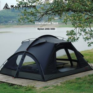 BLACK DRAGON | Overnight Single Portable Insulated Tent