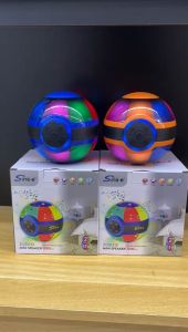 ZQS1212 2 inch 15 watt Spherical Phantom Lights Portable Music Mini System BT Speaker Wireless