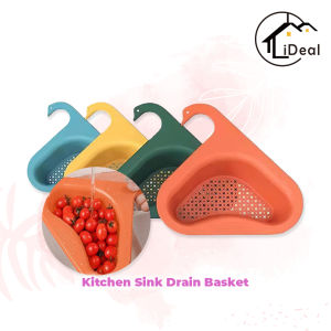 iDeal Home Swan Shape Sink Drain Basket Swan Sink Filter General Hanging Kitchen Swan Drain Basket Kitchen Leftover Sink Strainer