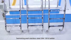 swimming pool steps Swimming pool ladder aluminium ladder step 楼梯 ladder step Anti skid 304 stainless steel 2 3 4 steps pool equipment Swimming pool ladder heavy duty游泳池阶梯 Corrosion Equipment Swimming Pool