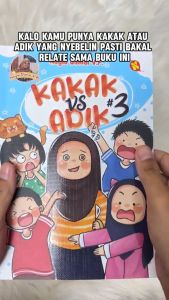 Komik Islam Anak Kakak Vs Adik SERI 3 Penerbit Al-Kautsar Kids Islami Berwarna Cerita Bergambar