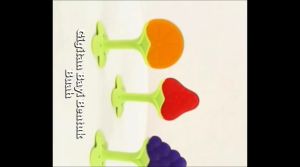 Baby Fruit Teether Rather Gigitan Bayi Bentuk Buah Bahan Silicone Silikon