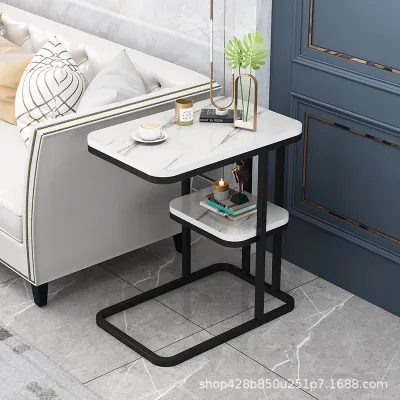MOLORE | Sleek Modern Luxury Side Table Small Square Table