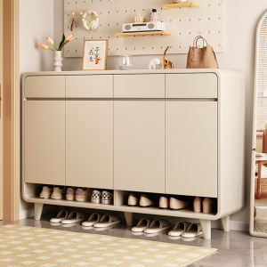 Spacious Modern Entryway Shoe Rack Multiple Layers