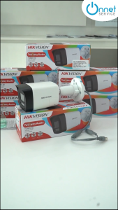 กล้องวงจรปิด Hikvision 2MP 3.6mm Two Way Audio Fixed Mini Bullet Camera DS-2CE16D0T-LTS