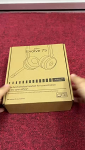 Jabra Evolve 75 Wireless Bluetooth Headset (NEW IN BOX) | Active Noise Cancelling | Dual Connectivity