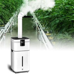 30L Large Air Humidifier - การควบคุมอัจฉริยะพร้อม ฟังก์ชั่นจับเวลาความชื้น สำหรับซูเปอร์มาร์เก็ต / โรงเรือนปลูก / ห้องประชุม / บ้าน / คลังสินค้าเชิงปฏิบัติการ