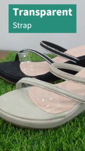 GF Shoe Crystal Strap Wedge Sandals G 398-857