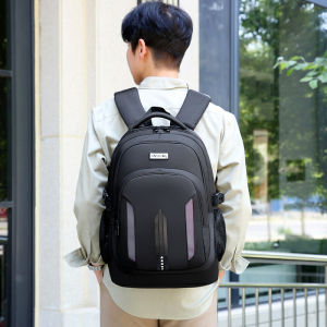 Boys School Backpack Large Capacity Durable Spine Protection 3D Non-Sagging Simple New Style 2025 Business Casual EVA Material