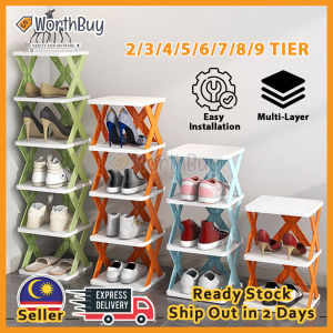 Worthbuy Multilayer Shoes Rack Shoe Storage Organizer Rack Rak Kasut Bertingkat 鞋架 Stackable Shoe Shelf