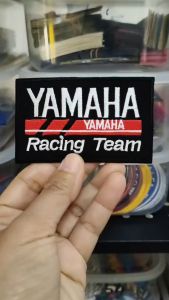 ตัวรีดติดเสื้อ อาร์มติดเสื้อ มอเตอร์ไซค์ Yamaha Iron on Patch ยามาฮฺ่า ตกแต่งเสื้อผ้า Racing Team DIY Sticker สติ๊กเกอร์ สติ๊กเกอร์ติดเสื้อ เรซซิ่ง ทีม