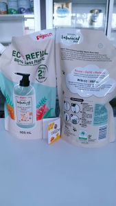 PIGEON Natural Botanical Baby 2 in 1 Head & Body Wash Refill 900ml-79799