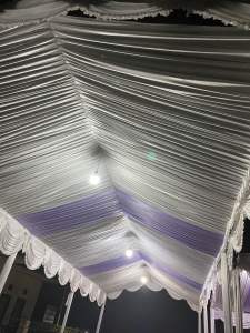 Plafon garis ukuran 3 x 45 meter