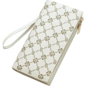 WILLIAMPOLO | Womens Long Wallet with Phone and Card Slots
