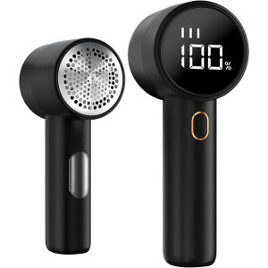 Lint Remover Electric Digital Hair Ball Trimmer Wireless Electric High-speed Household Ball Remover Six Leaf Steel Knife