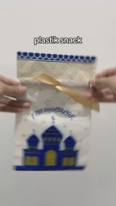 aiGooTan - PLASTIK SNACK LEBARAN - Bingkisan Idul Fitri Kemasan Kado Hampers Pesta Anak Lucu Medan