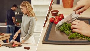 VICTORINOX Swiss Modern Santoku Knife (6.9050.17KG) | มีดอเนกประสงค์ ทำอาหาร ด้ามจับทำจากไม้วอลนัท