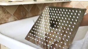8 Inch/10 inch Bathroom Spray Shower Head Round Square Top Sprinkler Head Showers Faucet Stainless Steel Rainfall Shower Accessories