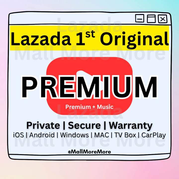 2025 YT Your Tube Lifetime Premium Video Music Account