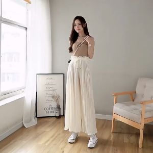 Quần Ống Rộng Dập Ly Đủ Màu Hàng Thiết Kế Cao Cấp Free Size 50-73Kg [ Shop Phát Tài 90 ]