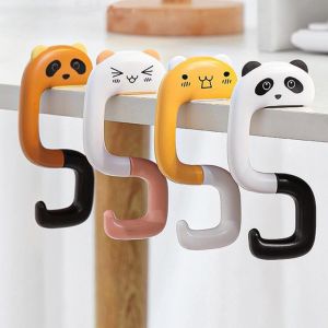Móc Treo Túi Hình Động Vật Dễ Thương Móc Treo Túi Xách Gấp Gọn Hoạt Hình Chịu Lực Tốt Móc Để Bàn Cho Văn Phòng